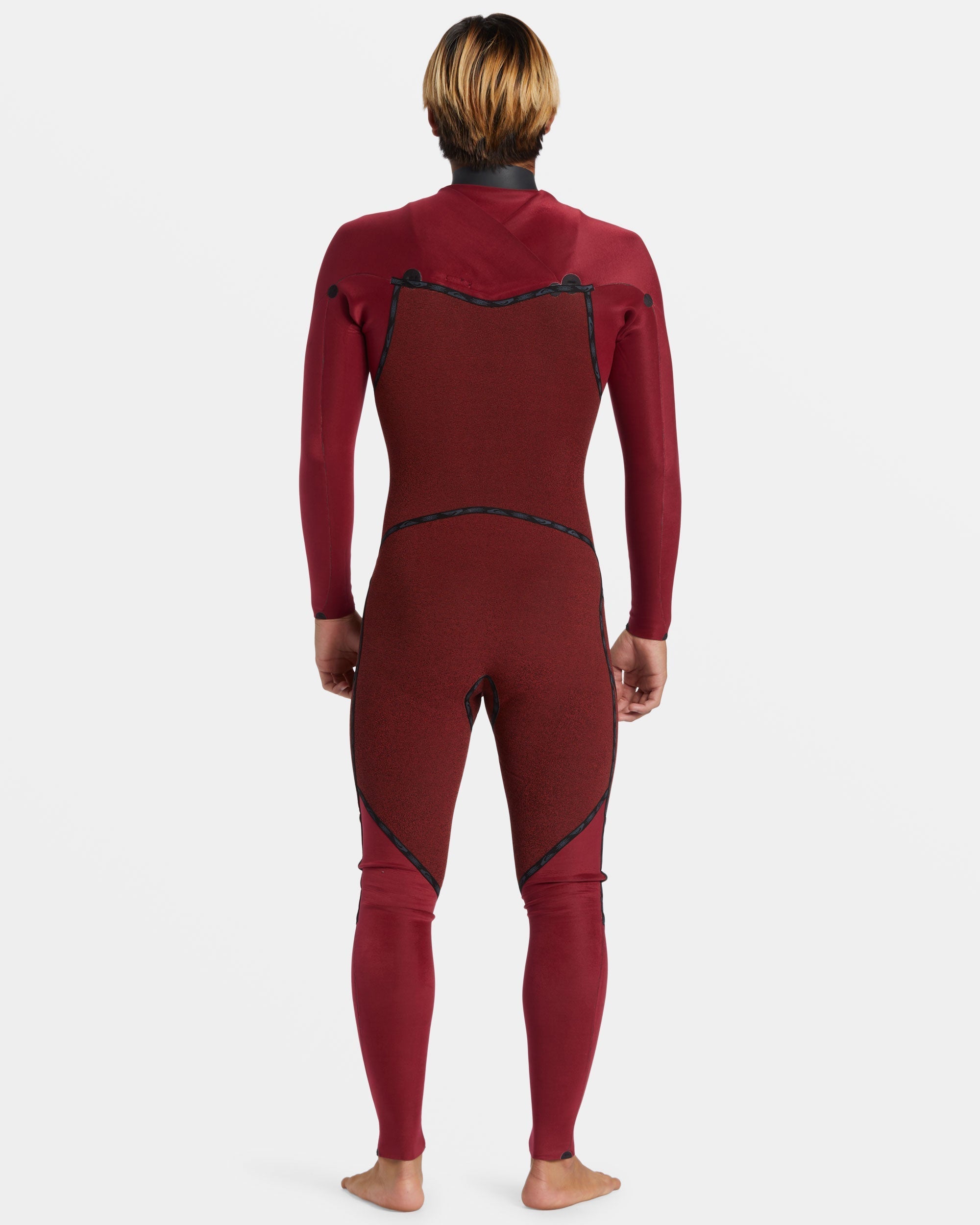 3/2mm Mercury Chest Zip GBS Wetsuit - High Risk Red HIGH RISK RED 4