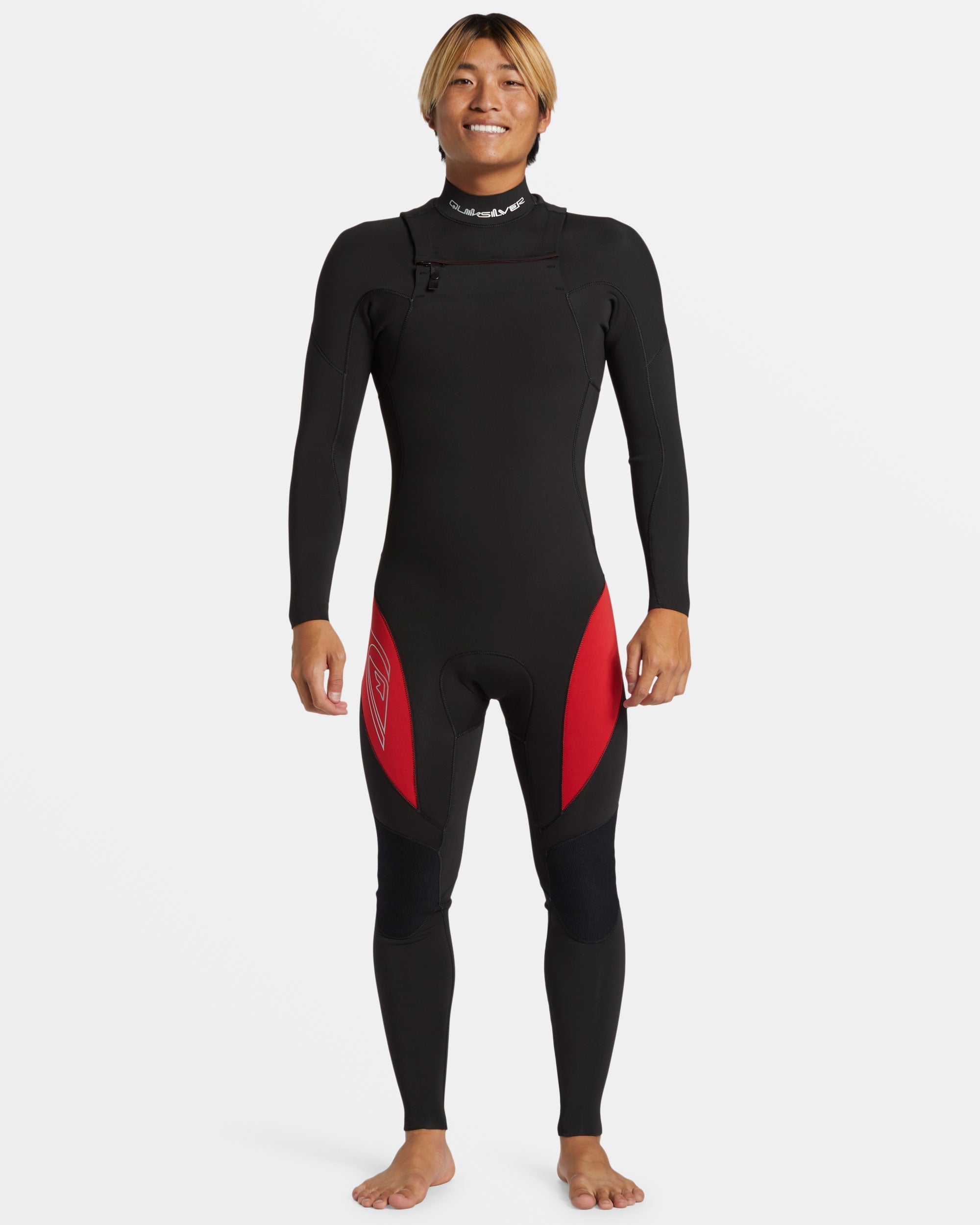 3/2mm Mercury Chest Zip GBS Wetsuit - High Risk Red HIGH RISK RED 1
