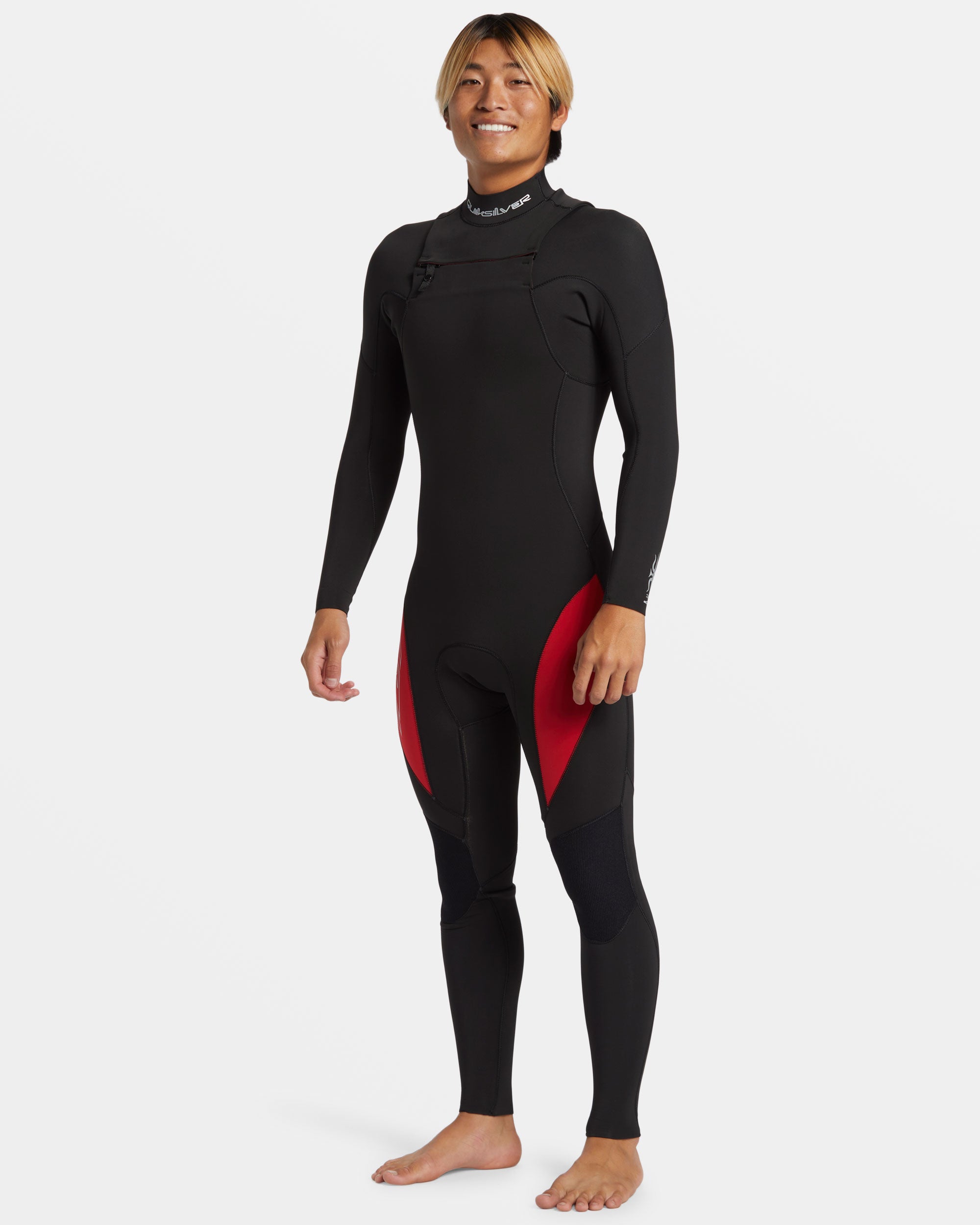3/2mm Mercury Chest Zip GBS Wetsuit - High Risk Red HIGH RISK RED 6