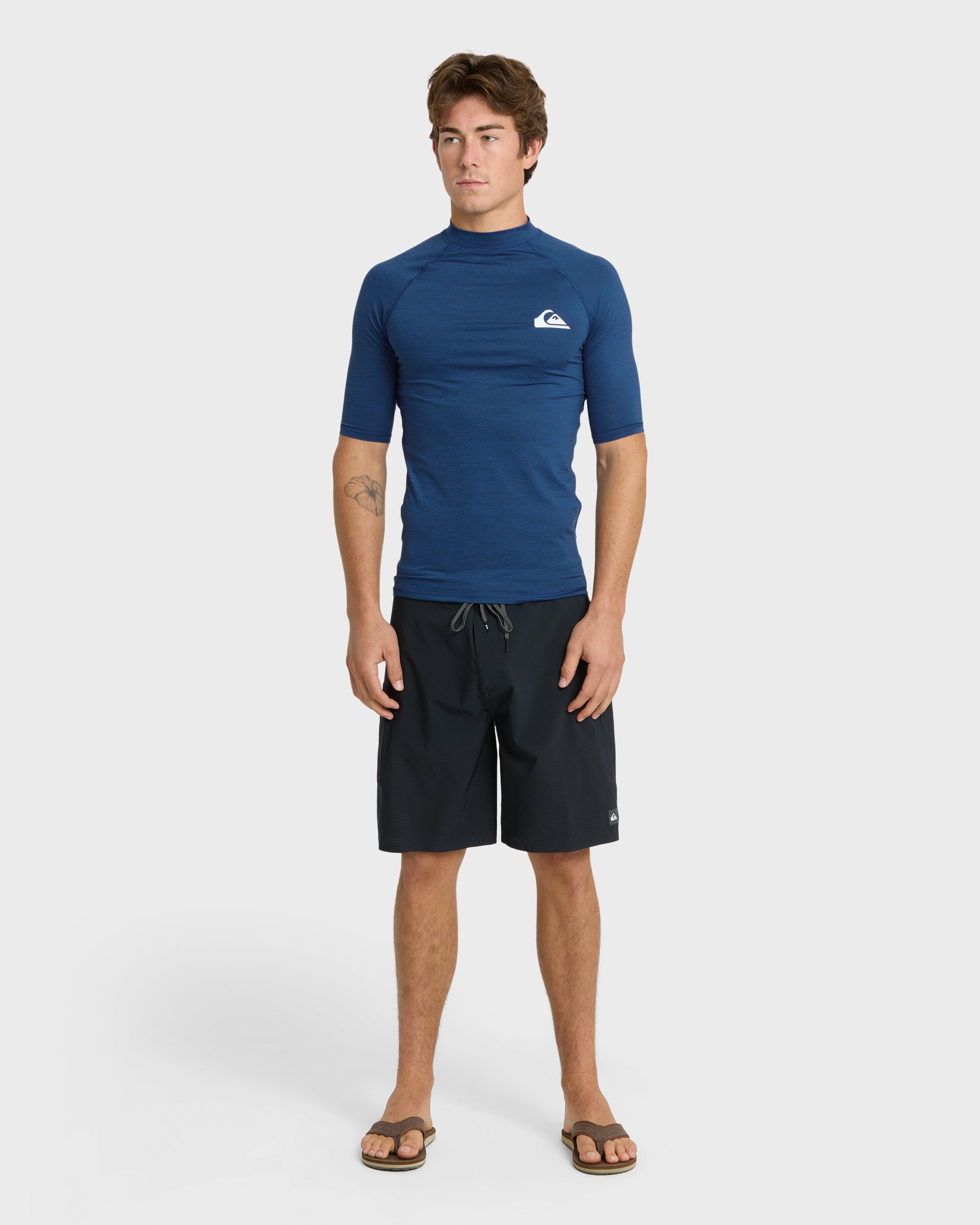 Everyday-UPF-50-Short-Sleeve-Rashguard-Monaco-Blue-Heather-3