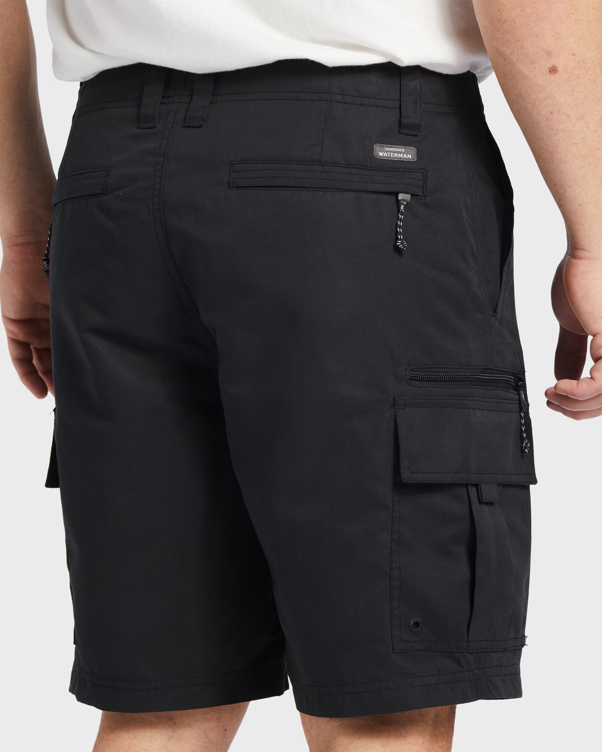 Waterman-Maldive-Atoll-20"-Cargo-Shorts-Black-5