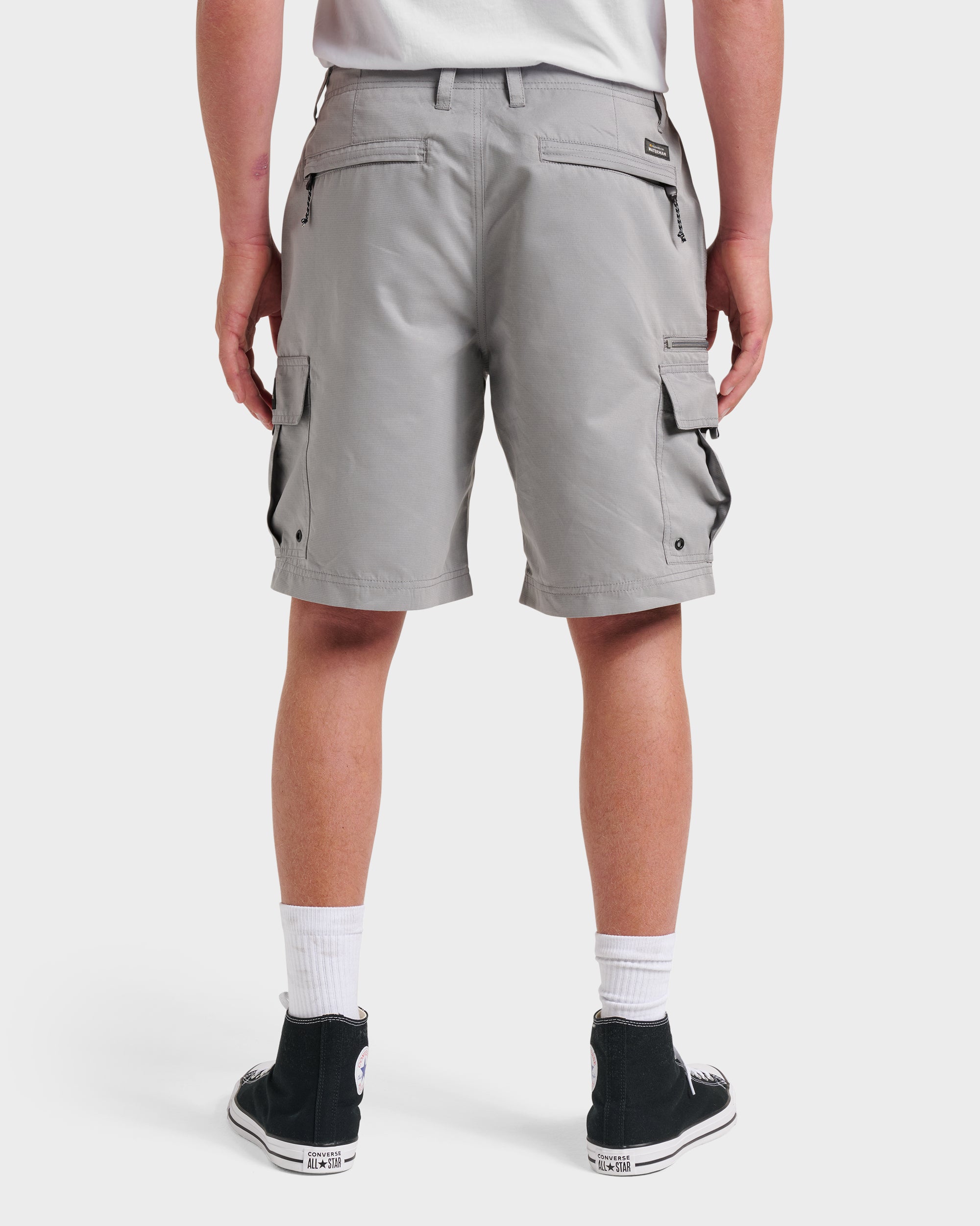 Waterman-Maldive-Atoll-20"-Cargo-Shorts-Grey-2