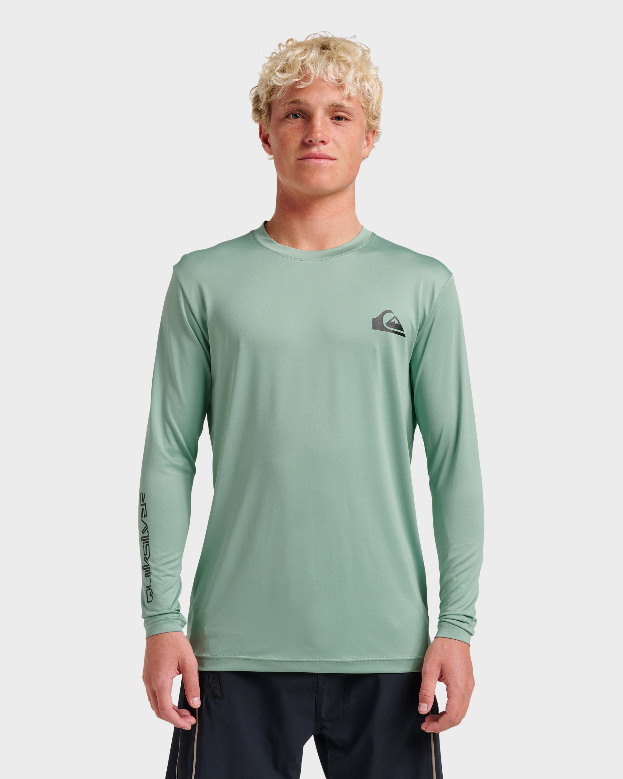 Everyday-Long-Sleeve-Surf-Tee-Granite-Green-1