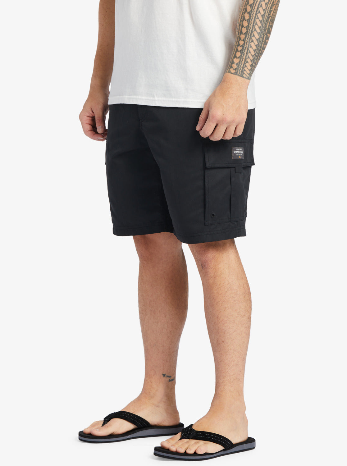 Frostoria Waterman Maldive Atoll 20" Cargo Shorts - Black - 4